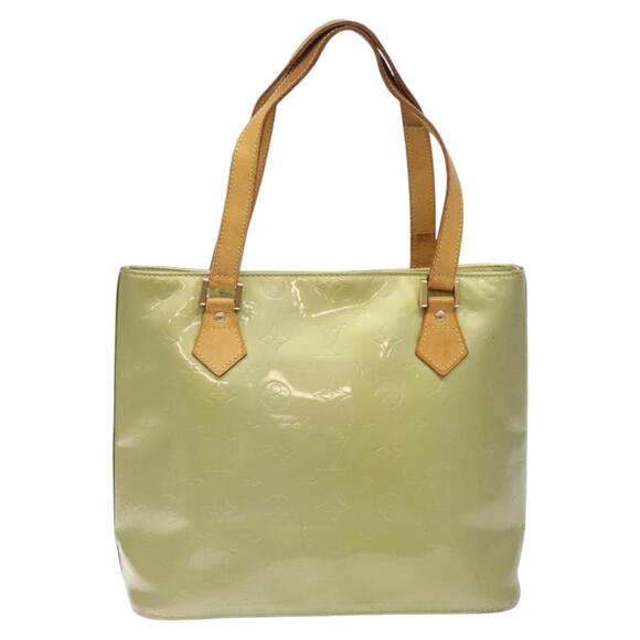 LOUIS VUITTON Monogram Vernis Houston Hand Bag Gris M91053 - Picture 2 of 16